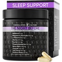 The Night before 10-in-1 Midnight Maximizer Sleep Aid, Stress Relief, Cognition, Relaxation, Recovery, Focus, Magnesium Glycinate, L-Theanine & More, (120 Capsules 