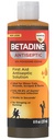 Betadine Antiseptische Eerste Hulp Oplossing, Povidon-jood 10%, Besmetting Bescherming, Doodt Germs In Minor Cuts Scrapes En Brandt, Geen Sting Belofte, Geen Alcohol of Waterstof Peroxide, 8 FL OZ