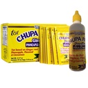 Set of 2 - CHUPA Panza Tea Bags (30 Bags) + 90 ml CHUPA Panza Tea Extract Liquid, Tea Based ONGINGER Root, PINNEAPPLE, Flaxseed & Cinnamon