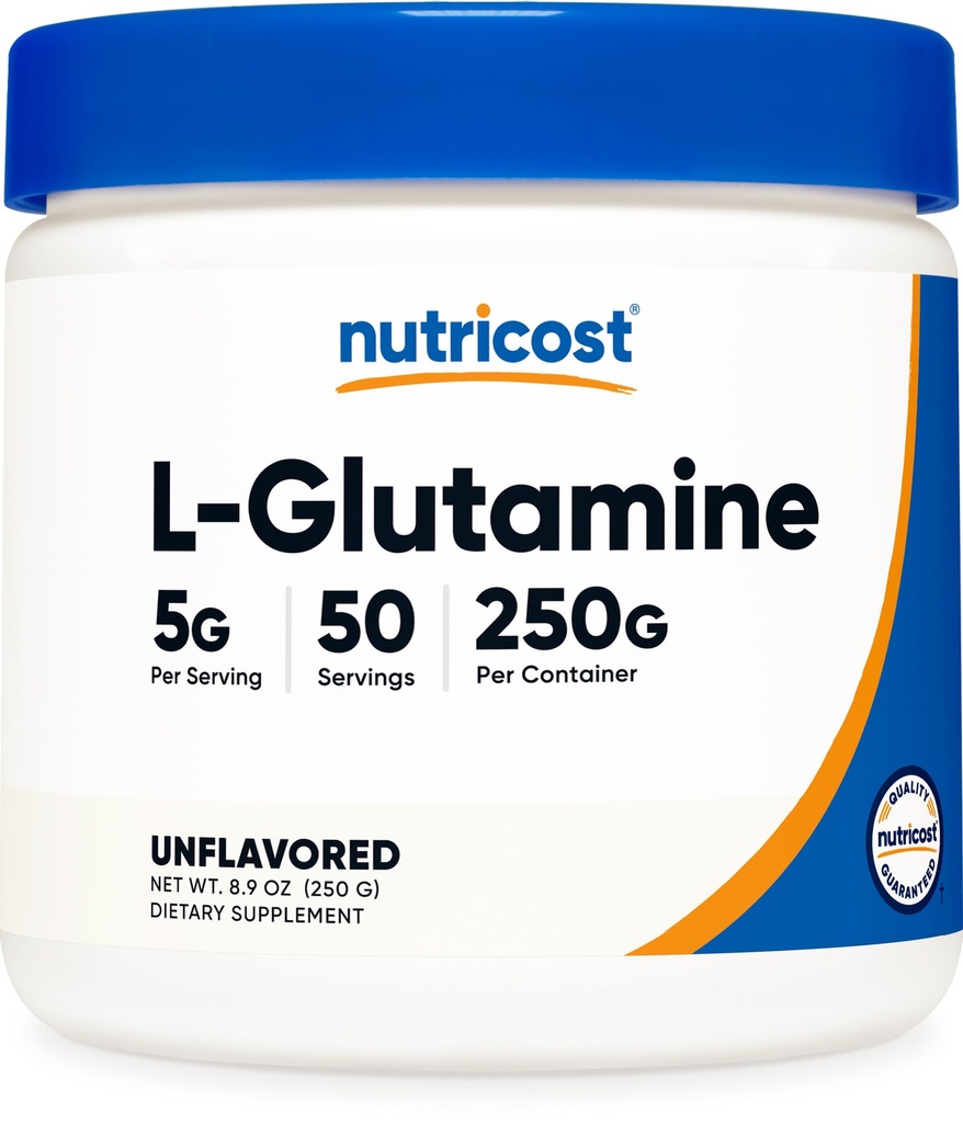 Nutricost L-Glutamine Poeder 250 Gram