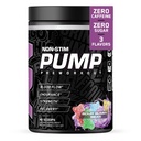 All Black Everything Non Stim Pre-Workout | Preworkout Energy Drink Mix | Caffeine Free | Creatine, Beta Alanine & Citrulline | Energy Supplement for Men & Women | Sour Gummy Bear | 40 Servings