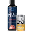 Censor NDS Nutrition Fat Loss-Body Toner met CLA (90 Softgels) & Siren Labs L-Carnitine Elite Burn Fat Loss Support Strawberry Blast 3000 mg (32 porties)