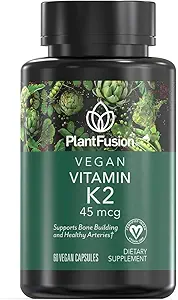 Vitamine végétalienne K2 60 capsules végétaliennes - 45 portions