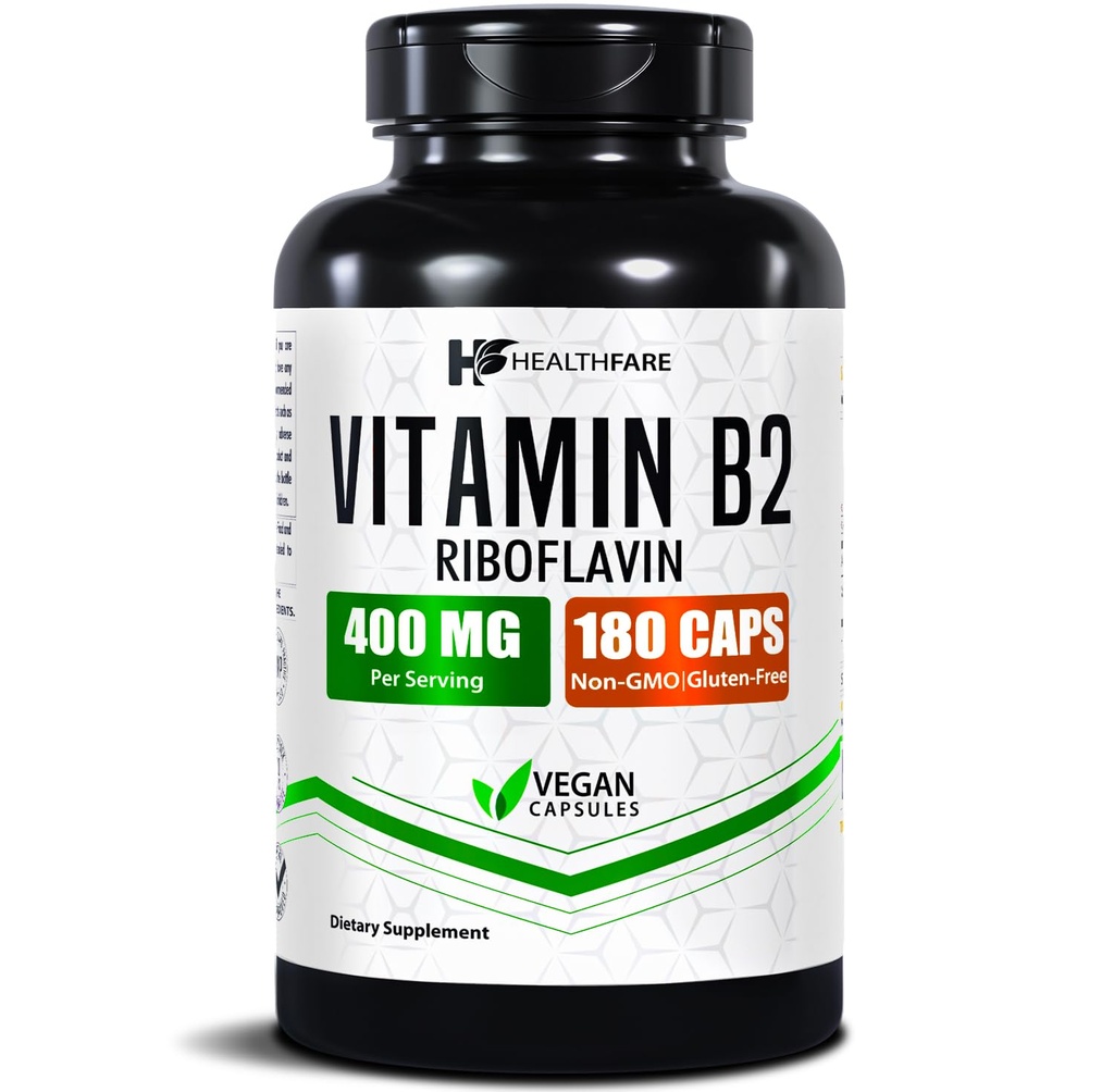 Healthfare Vitamine B2 Riboflavine 400mg 
