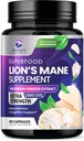 Lions Mane Mushroom Capsules 10.000mg - Lion