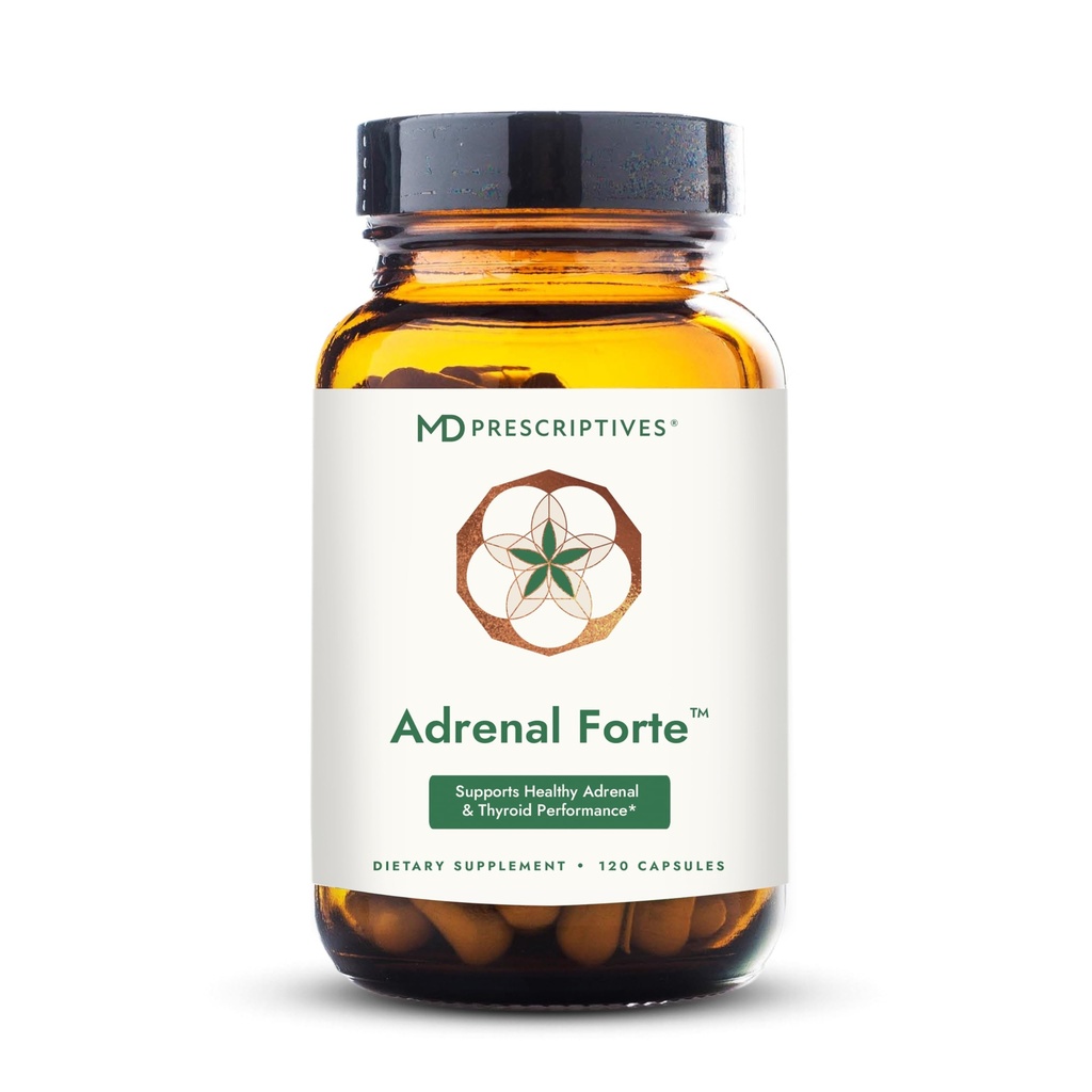 MD Prescriptives - Adrenal Forte - Adrenal Support Supplement* met Ashwagandha & Rhodiola - 120 capsules