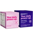 EBOOST Super Powder Drink Mix Acai Pomegranate and Pink Lemonade 20 Pack Hydration Energizer Electrolytes Powder 13 Vitamins Minerals 110 mg Caffeine No Added Sugar Bundle