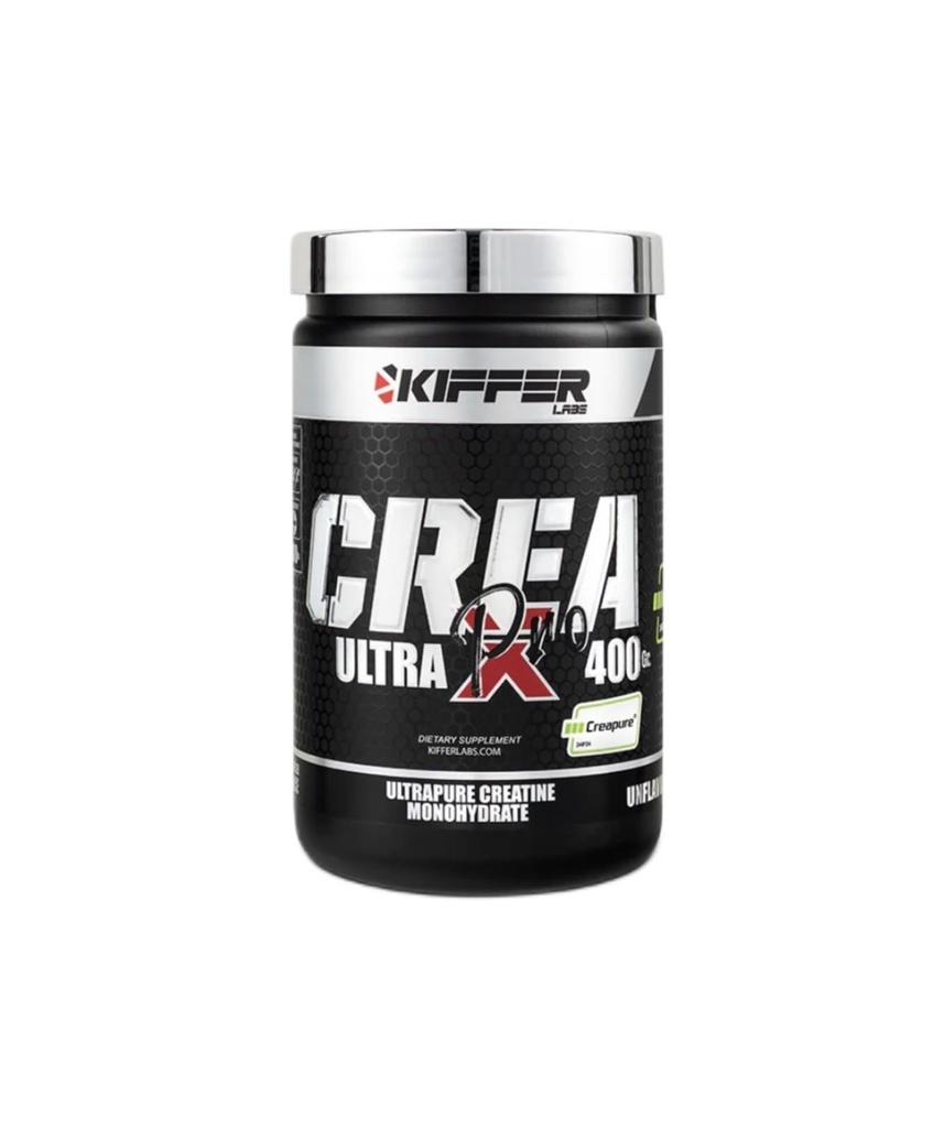 Kifffer Labs Creapure Ultra Pro Creatine Monohydrate Powder 400g (80 Servings) – Unflavored, Pure German Creatine for Men & Women, Muscle Strength & Recovery