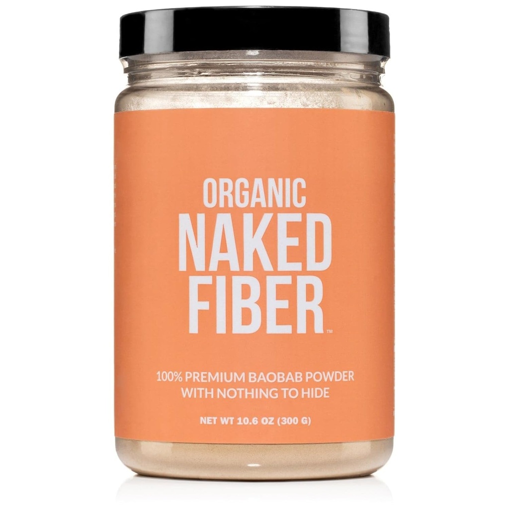 Supplément de fibre de baobab biologique en poudre