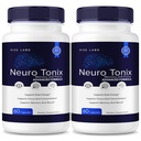 rize labs - Neuro Tonix Advanced Formula Capsules for Memory and Focus (120 Capsules) (Pack of 2)