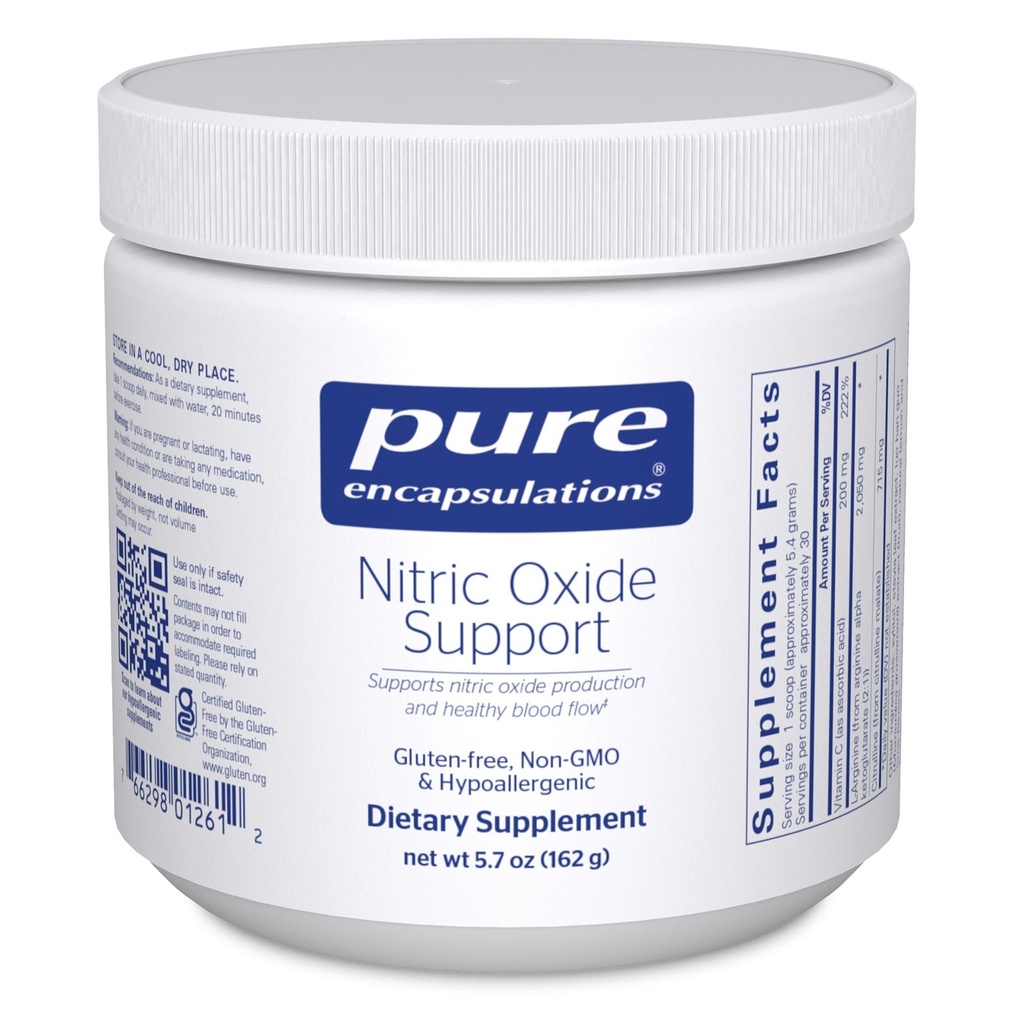 Pure Encapsulations Nitric Oxy Ondersteuning Ondersteunt Gezonde Zuurstof Circulatie en bevordert de energieproductie binnen de spieren