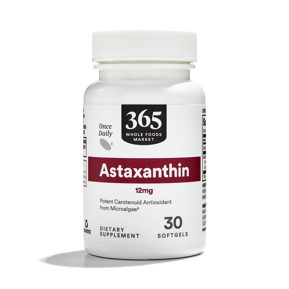 Gehele Foods Market, Astaxanthine 12mg, 30 st.