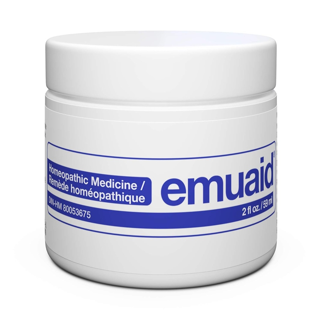 emuaid Zalf voor eczeem en psoriasis Relief, vermindert jeuk, pijn, zwelling, regelmatige kracht behandeling voor 100+ huidaandoeningen, steroïde en chemische vrij, geschikt voor alle leeftijden, 2oz