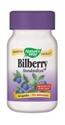Nature's Way Bilberry Premium Extract, Ondersteunt Eye Health*, Eye Health Supplement voor volwassenen met zwarte vlierbes*, Glutenvrij, Veganistisch, 60 Capsules (Verpakking mei vary)