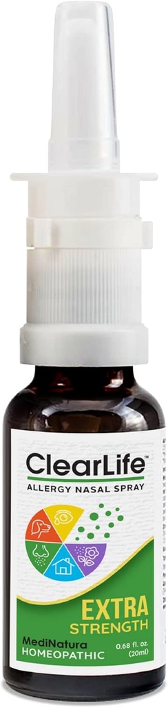 ClearLife Allergie Relief Neusspray voor Multi-Symptoom Relief in elke regio - Homeopathische Formule - 0,68 Ounce