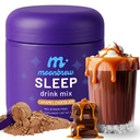 MoonBrew Nighttime Magnesium Caramel Chocolate Mix, Natural Sleep Aid Drink Mix for Adults - Calming Melatonin-Free Sleep Support with L-Theanine, Chamomile & Zinc Glycinate