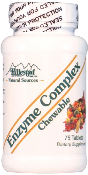 Dialyvite Hillestad Pharmaceuticals Enzyme Complex Dietary Supplement Tablets - 75 Count