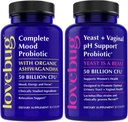 Lovebug Yeast Support et Mood Support Probiotics Bundle