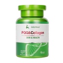 PQQ Supplément 20mg (Pyrroloquinoline Quinone) favorise la biogenèse mitochondriale, avec collagène, nicotinamide, astaxanthine, acide hyaluronique pour l'optimisation énergétique et le soutien du sommeil, cheveux de soutien, peau
