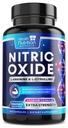 Nitric Oxide Booster 2560mg - Extra sterkte L Arginine & Citrulline Supplement voor mannen en vrouwen - Premium Muscle Supporting Nitric Booster - Natural Energy & Heart Health Support - 120 capsules