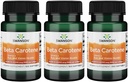 Swanson Beta-Caroteen (Vitamine A) Skin Eye Immune System Health Antioxidant Support 10000 Iu (3000 mcg) 100 Sgels (3 Pack)