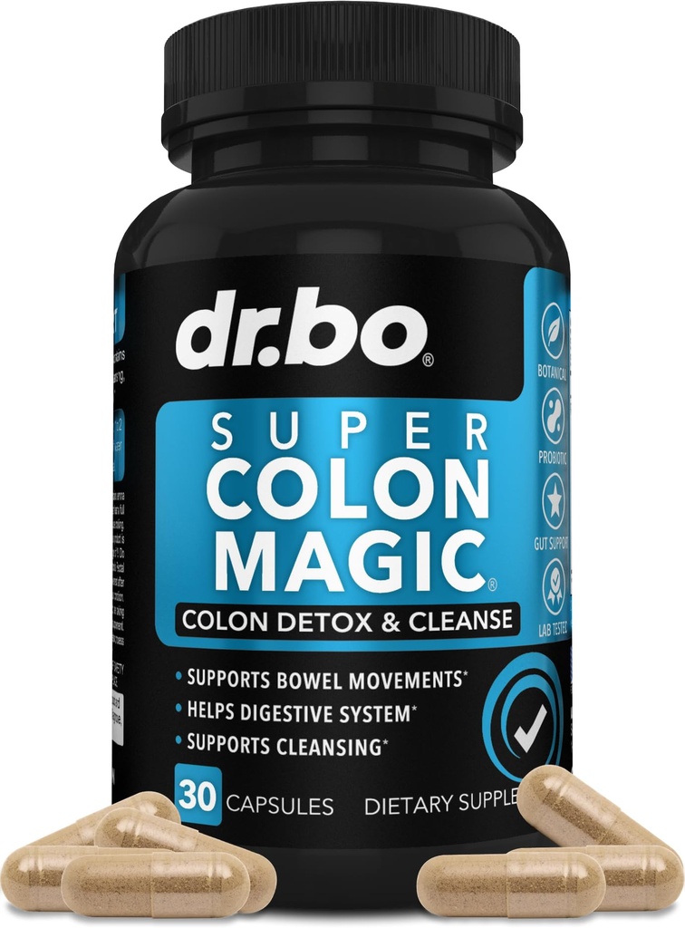 Colon Cleanser Detox voor Weight Flush - 15 dagen Colon Cleanse Pillen & Probiotic - Fast Natural Laxative, Constipatie Relief, Bowel Movement Supplements for Intestinal Mtomach Bloating Gut Loss Ondersteuning