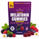 Extra Strength 10 Mg Melatonin Gummies for Adults - Sleep Aid with L-Theanine, Chamomile, Sugar Free, Non-Habit Forming Sleep Gummies, Vegan, Non-GMO - Mixed Berry Flavor (180 Count)