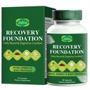 Zafira Recovery Foundation Capsules – Clear Mental Fog, Reduce Hair Loss & Boost Digestion | Clinically Tested, All-Natural Ingredients，Non-GMO, 60 Capsules