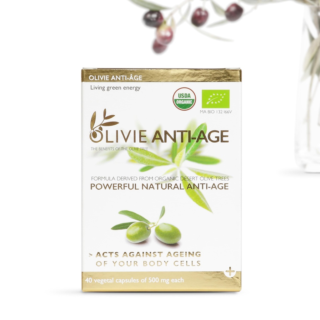 Biologische Antioxidant Polyfenolen Rijke Olive Leaf Extract Supplement Capsules Olivie 