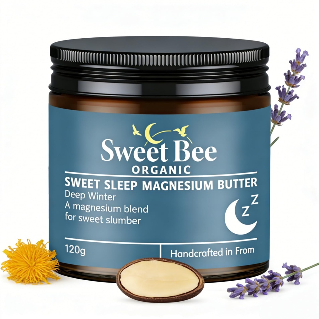 Magnesium Butter - Original Lavender Nighttime Magnesium Cream for Sleep with Shea & Mango Butter, Arnica, Apply to Legs or Feet Before Bed, Skin-Friendly, 4.23 oz