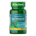 Puritan's Pride Saw Palmetto Extract 160mg, Traditioneel Kruidendieet Supplement voor de Prostaat en Urinaire gezondheid Ondersteuning, 60 Rapid Release Capsules