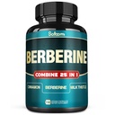 Satoomi 25in1 Supplément berbère - Berberine Hcl - Ceylan Cannelle - Chardon de lait et plus