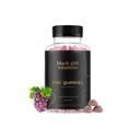 Black Girl Vitaminen - Iron Gummies (20 mg), Ondersteunt Iron Deficiency & Anemia, Glutenvrij, Gelatinevrij, Made in The USA (Grape, 60 Count) 30 Day Supply