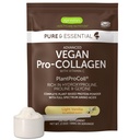 Igennus Advanced Vegan Vanilla Collageen Peptide Powder, Enhanced with Glycine, Proline & Hydroxyproline & Cofactor Vitamin C, Non GMO, Vegetarian Plant Based Collageen Powder Booster, 35 Servings