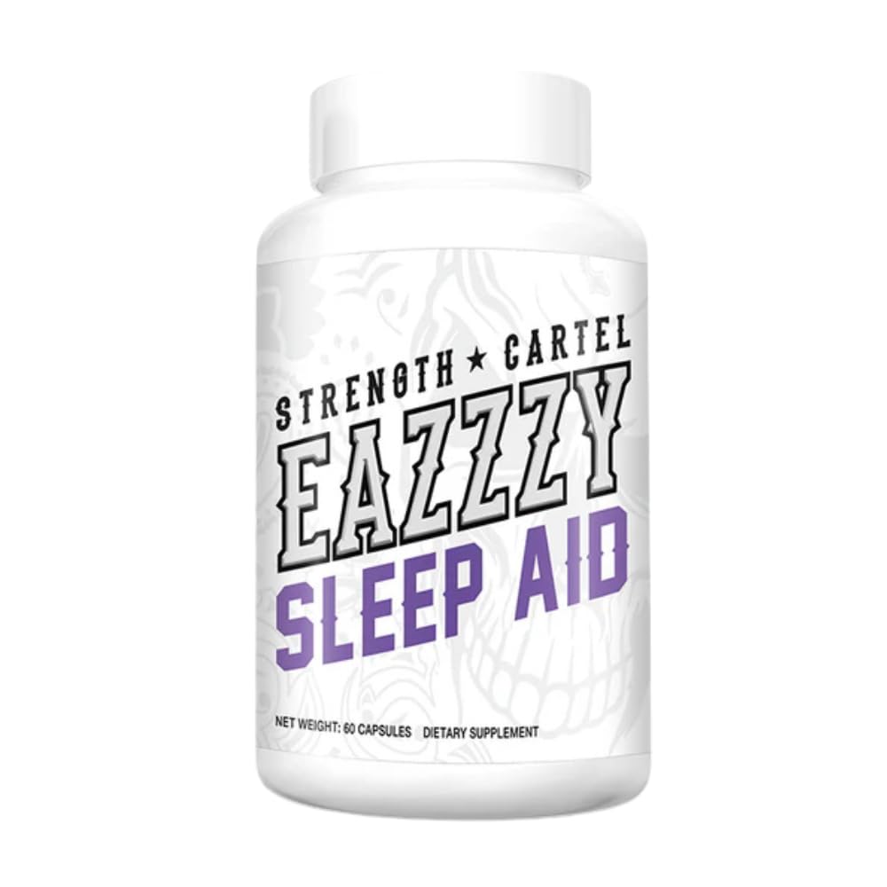 STRENGTH CARTEL EazzzY Nighttime Capsules – Dietary Supplement – 60 Count