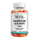 Magnesium Glycinate Gummies 120mg | Chelated Magnesium Supports Nerve, Bone & Muscle Health | Vegan, Non-GMO, Gluten Free, Sugar Free | 60 Gummies (30 Servings)