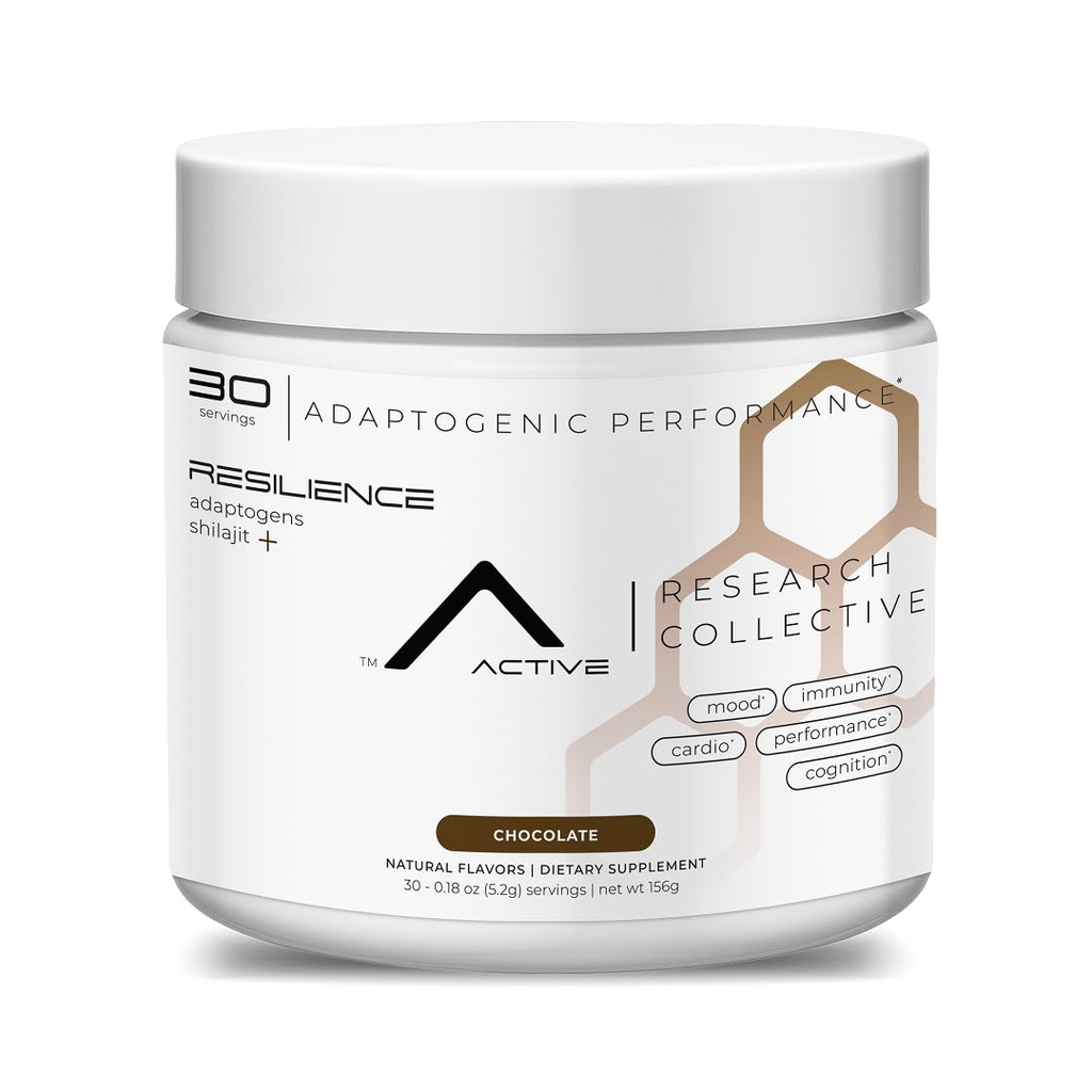 ARC Resilience Mushroom Powder – Boost Focus, Energy & Immunity Naturally with Lion’s Mane, Cordyceps & Reishi – Supports Mental Clarity, Peak Performance & Stress – Rich Chocolate Flavor, 30 Servings
