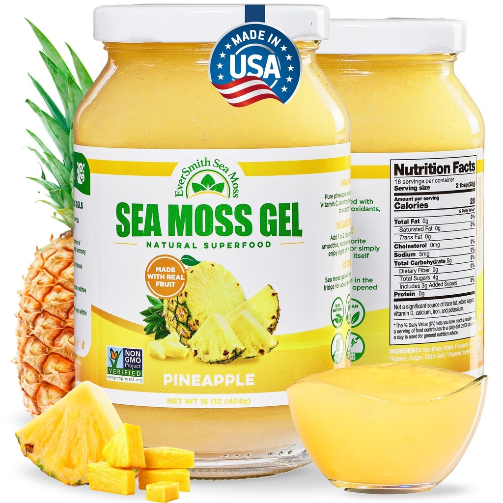 Wildcrafted Irish Sea Moss Gel 