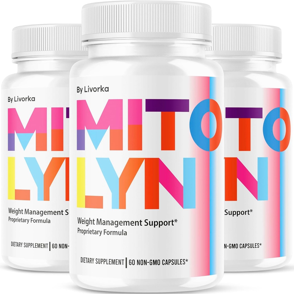 (3 Pack) Mitolyn Capsules - Mitolyn, Mitolyn Advanced Formula Pills, Mitolyn Supplement, Mito Lyn, Mito Lyn Pills, Mitolyn Support, Mitolyn Pill, Mitolyn Supplement Pills, 180 Capsules gedurende 3 maanden