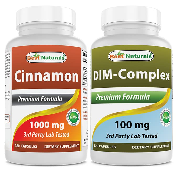 Cannelle 1000 mg et supplément DIM 100 mg