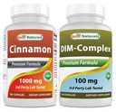 Cannelle 1000 mg et supplément DIM 100 mg