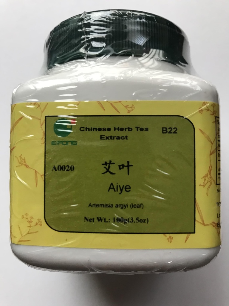 Ai Ye - Chinese Mugwort Leaf, 100 grams