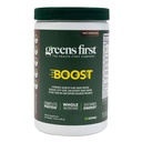 Greens First Boost - Plant-Based Protein & Balanced Nutrition - Superfood Shake Mix - No Wheat or Soy - Dairy-Free - Vegan - Dutch Chocolate - 12.28 oz