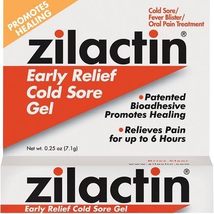 Zilactin Cold Sore Gel by Zilactin