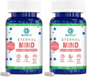 BioTrust Eternal Mind Brain Supplements for Memory & Focus - Sharpen Mental Agility, Recall & Concentration with Age - Clinically Studied Supplement for Longevity & Cognition - 30 Servings (Pack of 2)