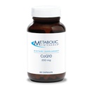 Metabole onderhoudsbehandeling CoQ10 capsules - 200 mg Co-enzym Q10 met vitamine C - Antioxidant, Immuun, Energie + Cardiovasculaire ondersteuning (60 capsules)