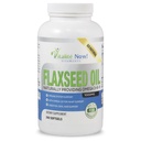 Upsize Beste biologische Vlaszaadolie Softgels - 1000mg Premium, Virgin Cold Pressed van Vlas Zaden - Hair Skin & Nails Ondersteuning - Omega 3-6-9 Supplement - 240 Tel - Meer dan 8 Maand Supply!