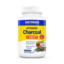 Enzymedica, geactiveerde Charcoal, Vermindert Occasional Gas, Opgeblazen & Indigestie, Ondersteunt Natuurlijke Detox, 60 Tellen