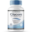 Glucore Metabolism Capsules, Official Glucore Blood Support Supplement Pills - Advanced Formula for Maximum Strength, All Natural for Overall Health, Glu Core Reviews (60 Capsules)