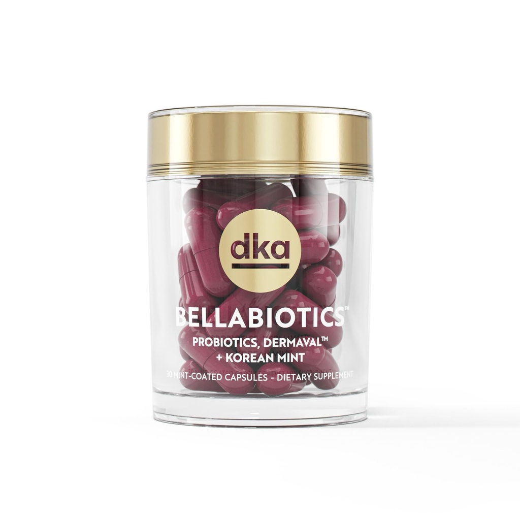 Dr. Kellyann Bellabiotica Probiotic Capsules for Digestie & Skin Health (30 Capsules)